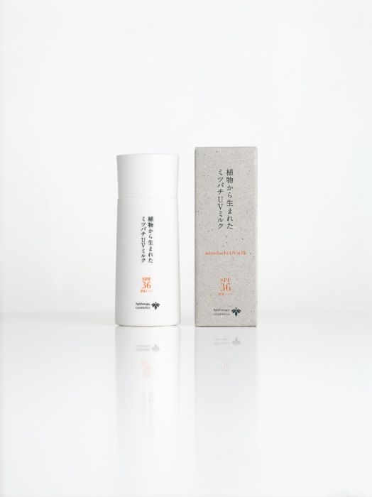 Bee UV milk from plants