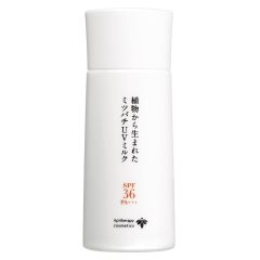 Bee UV milk from plants
